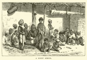 एक हिंदू स्कूल द्वारा अंग्रेजी स्कूल