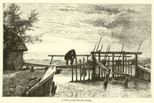 ए वियर, मूवेबल ब्रिज के साथ