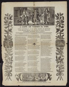 1833 के लिए छंद की एक प्रति