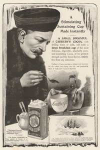 विज्ञापन, Cadbury's Cocoa (उत्कीर्णन) द्वारा अंग्रेजी स्कूल