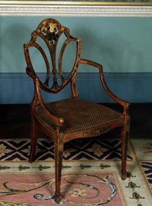 आर्मडिर, जॉर्ज सेडॉन द्वारा, c.1780 (चित्रित लकड़ी) द्वारा अंग्रेजी स्कूल