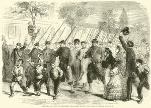 Bagneux, अक्टूबर 1870 से पहले लड़ाई के बाद प्रशियाई कैदियों के पेरिस में आगमन द्वारा अंग्रेजी स्कूल