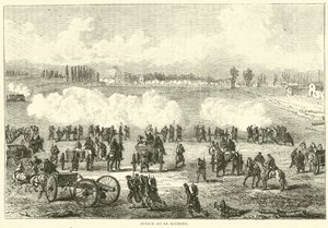 ले बोरगेट पर हमला, दिसंबर 1870 द्वारा अंग्रेजी स्कूल