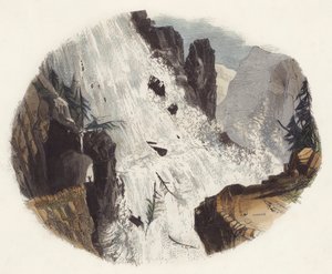 हिमस्खलन (रंगीन उत्कीर्णन) द्वारा अंग्रेजी स्कूल