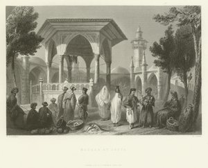 जफ्फा, 1837 में बाजार द्वारा अंग्रेजी स्कूल