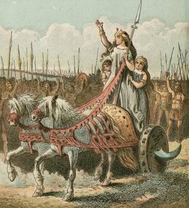 Boadicea और उसकी सेना द्वारा अंग्रेजी स्कूल