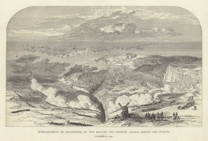 17 अक्टूबर 1854 को ब्रिटिश और फ्रांसीसी मित्र देशों की सेना और फ्लेट्स द्वारा सेबस्टोपोल पर बमबारी द्वारा अंग्रेजी स्कूल