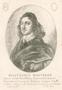बुलस्ट्रोड व्हिटेलॉक (1605-75), क्रॉमवेल के तहत महान सील के आयुक्त द्वारा अंग्रेजी स्कूल