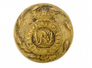 बटन, बंगाल स्टाफ कोर, 1876-1891 द्वारा अंग्रेजी स्कूल