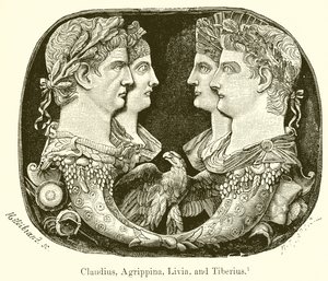 क्लोडिअस, Agrippina, लिविया, और Tiberius द्वारा अंग्रेजी स्कूल