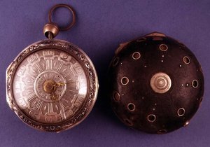 लंदन के कैबियर द्वारा अलार्म और पुनरावर्तक के साथ कोच घड़ी, c.1775 द्वारा अंग्रेजी स्कूल