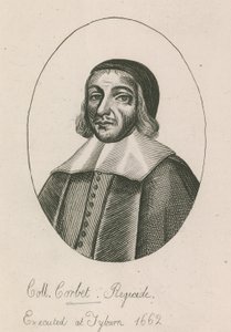 Coll Corbet, Regicide, Tyburn में निष्पादित, 1662 द्वारा अंग्रेजी स्कूल