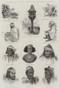 औपनिवेशिक और भारतीय प्रदर्शनी, भारतीय साम्राज्य (उत्कीर्णन) द्वारा अंग्रेजी स्कूल