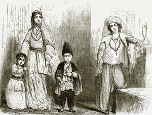 बाकू की वेशभूषा द्वारा अंग्रेजी स्कूल