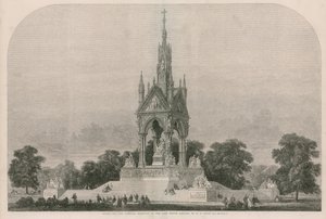दिवंगत राजकुमार कॉन्सर्ट के राष्ट्रीय स्मारक के लिए डिजाइन द्वारा अंग्रेजी स्कूल