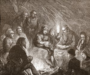 जेम्स ऐटेनकेन वायली (1808-1890), पब द्वारा प्रोटेस्टेंटिज्म के इतिहास को छिपाने में डच प्रोटेस्टेंट, हिस्ट्री 1878 द्वारा अंग्रेजी स्कूल