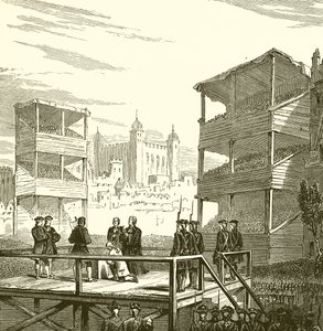 टॉवर हिल, 1716 पर लॉर्ड डेरेवेंटवाटर के प्रभु का निष्पादन द्वारा अंग्रेजी स्कूल
