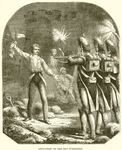 Duc DEnghien का निष्पादन द्वारा अंग्रेजी स्कूल