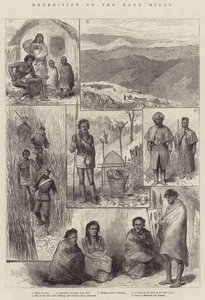 नागा पहाड़ियों के लिए अभियान (उत्कीर्णन) द्वारा अंग्रेजी स्कूल