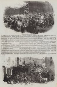 1848 की फ्रांसीसी क्रांति (उत्कीर्णन) द्वारा अंग्रेजी स्कूल