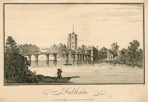 फुलहम ब्रिज, फुलहम, लंदन द्वारा अंग्रेजी स्कूल