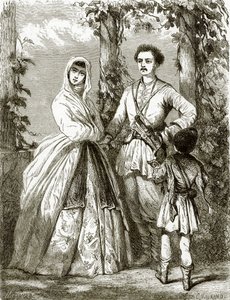 जॉर्जियाई वेशभूषा द्वारा अंग्रेजी स्कूल