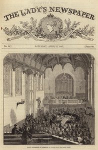 1847 के लंदन के क्रॉसबी हॉल में डिसेंटर्स का भव्य सम्मेलन द्वारा अंग्रेजी स्कूल