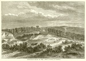 1840 में हेम्पस्टेड हीथ द्वारा अंग्रेजी स्कूल