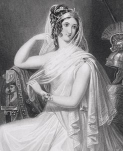 हेलेन ऑफ ट्रॉय, सी .1845 द्वारा अंग्रेजी स्कूल