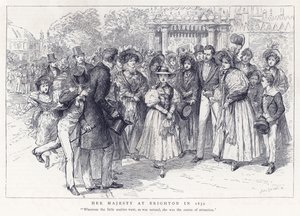 1832 में ब्राइटन में महामहिम द्वारा अंग्रेजी स्कूल