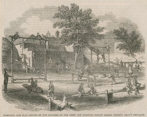 घर और औपनिवेशिक शिशु स्कूल सोसायटी द्वारा अंग्रेजी स्कूल
