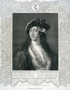 होरैटो वालपोल, ऑरफोर्ड का चौथा अर्ल (1717-97) द्वारा अंग्रेजी स्कूल