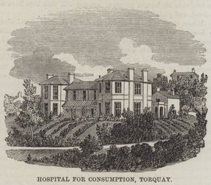 उपभोग के लिए अस्पताल, Torquay (उत्कीर्णन) द्वारा अंग्रेजी स्कूल