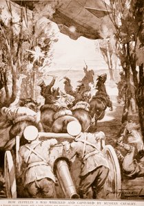 कैसे ज़ेपेलिन 5 को रूसी कैवलरी, 1914-19 द्वारा बर्बाद कर दिया गया था द्वारा अंग्रेजी स्कूल