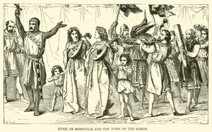 ह्यूग डी मोरविल और द वॉयस ऑफ द हेरॉन द्वारा अंग्रेजी स्कूल