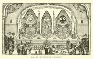 जुगोरनोट के मंदिर में मूर्तियाँ द्वारा अंग्रेजी स्कूल
