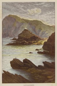 Ilfracombe (रंगीन उत्कीर्णन) द्वारा अंग्रेजी स्कूल