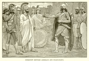 Agesilaus और Pharnabazus के बीच साक्षात्कार द्वारा अंग्रेजी स्कूल
