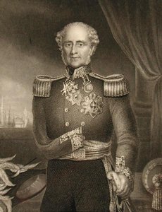 जेम्स हेनरी समरसेट फिट्ज़राय (1788-1855) प्रथम बैरन रागलान (उत्कीर्णन) द्वारा अंग्रेजी स्कूल