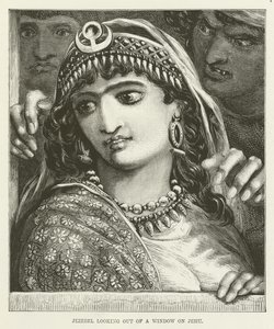 Jezebel Jehu पर एक खिड़की से बाहर देख रहे हैं द्वारा अंग्रेजी स्कूल