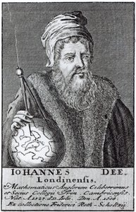 जॉन डी (1527-1608) एक लंदनवासी (उत्कीर्णन) (बंडल फोटो) द्वारा अंग्रेजी स्कूल