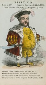किंग हेनरी VIII (एक्वाटिंट) द्वारा अंग्रेजी स्कूल