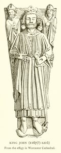 किंग जॉन (1167  - 1216) द्वारा अंग्रेजी स्कूल