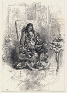 फ्रांस के राजा लुई सोलहवें, एकाकी और टूटे हुए दिल (उत्कीर्णन) द्वारा अंग्रेजी स्कूल