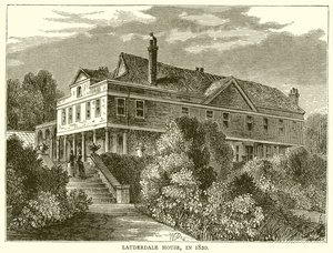 1820 में लॉडरडेल हाउस