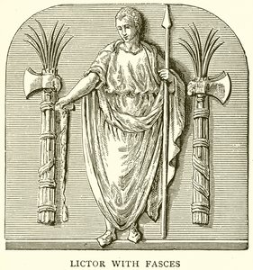 fasces साथ परिचर द्वारा अंग्रेजी स्कूल