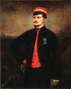 लेफ्टिनेंट थॉमस मर्फी, तुर्की आकस्मिकता, क्रीमिया, 1857 की अवांछित वर्दी में द्वारा अंग्रेजी स्कूल