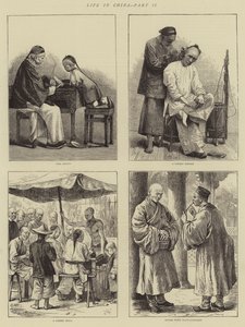 चीन में जीवन, भाग II (उत्कीर्णन) द्वारा अंग्रेजी स्कूल