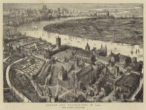 1584 में लंदन और वेस्टमिंस्टर द्वारा अंग्रेजी स्कूल