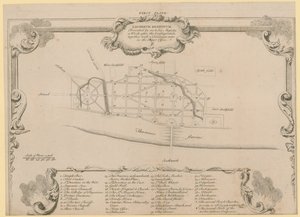 लंदन को बहाल किया, 1666 की आग के बाद सर जॉन ईवलीन्स ने लंदन शहर के पुनर्निर्माण की योजना बनाई द्वारा अंग्रेजी स्कूल